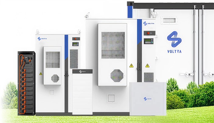 Voltra energy storage product range
